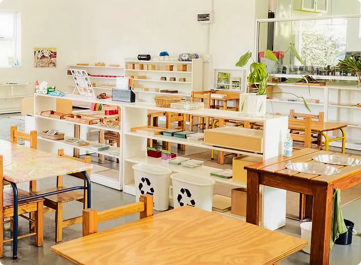 A Montessori classroom at Newberry House