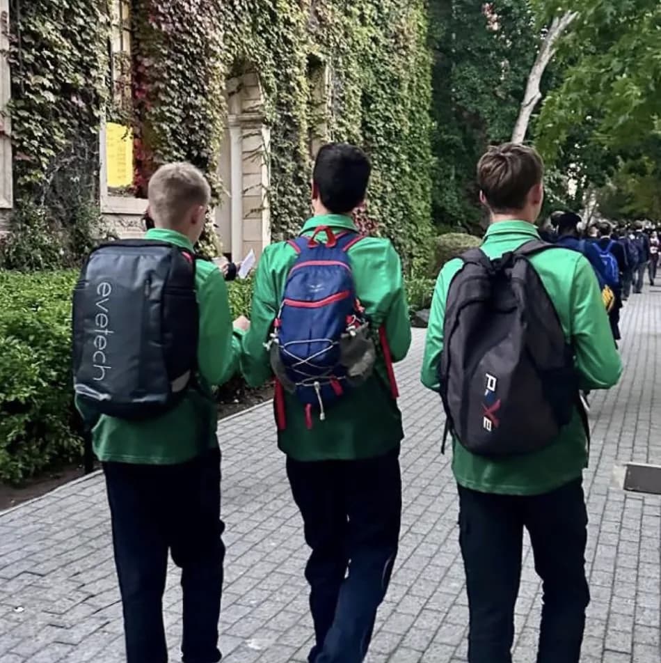 Elementary learners on a going out