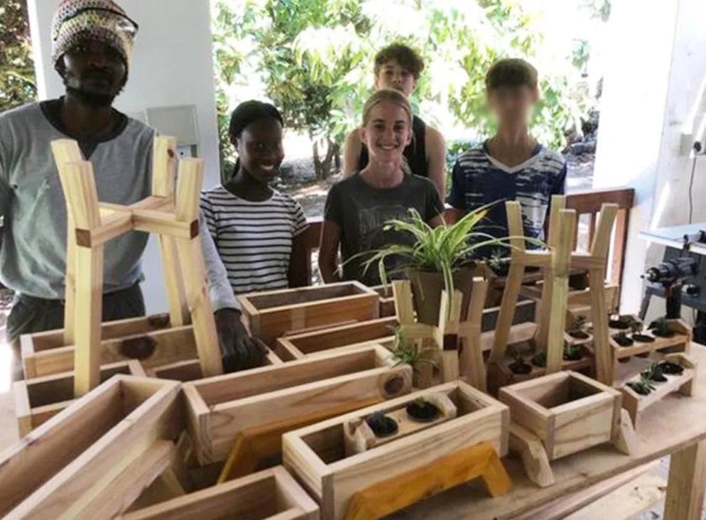 Middle School learners on a real-world project